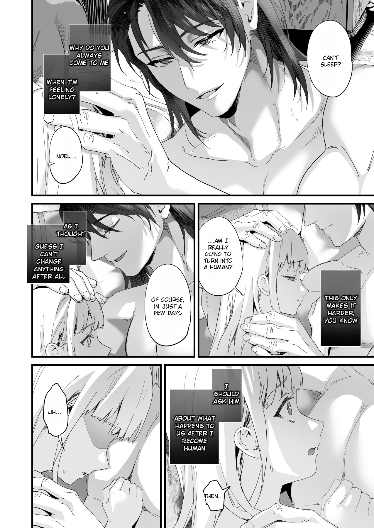 Hentai Manga Comic-A mysterious exorcist falls in love with a reincarnated succubus and risks his life-Read-95